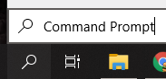 command prompt