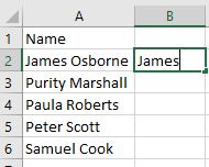 How to Navigate data in Excel