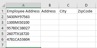 vlookup data