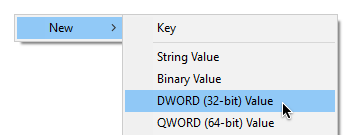 How to chage dword values