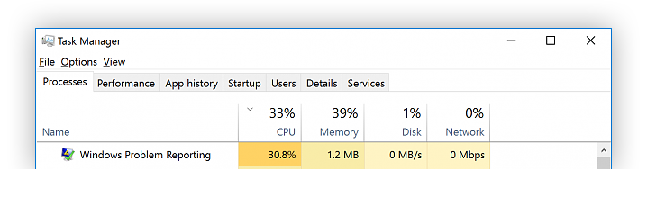 How to fix high CPU usage on windows