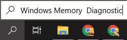 Windows memory diagnostic